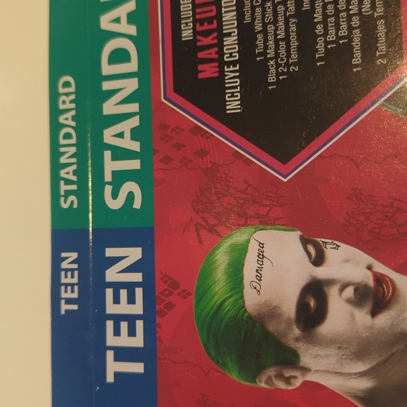 Rubie's Joker Teen Costume Shirt only - Age 13-17 New - Picture 2 of 5